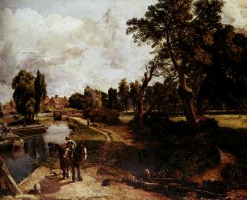 約翰 康斯特佈爾 Flatford Mill 約翰 康斯特佈爾 Flatford Mill
